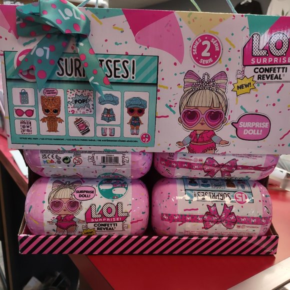 L.O.L. Surprise! Toys Lol Surprise Confetti Reveal Playset With 5 Items In Each Poshmark